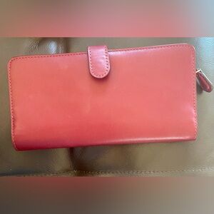Authentic Coach Wallet- red!